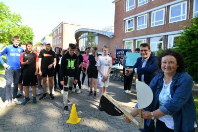 Fachoberschule veranstaltet Sponsoren-Lauf für den Verein „Little Angel“