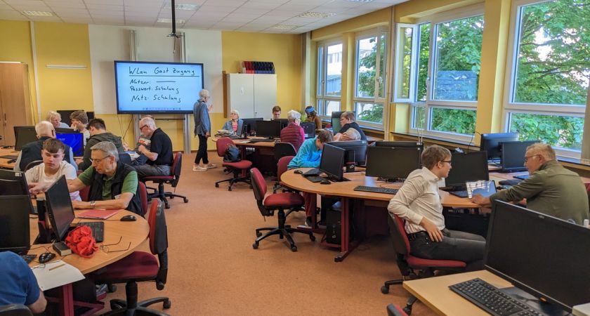 Am PC werden Schüler zu Lehrern