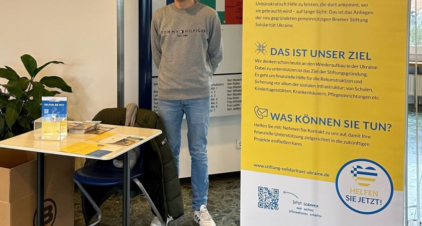 Spendensammlung für die Ukraine