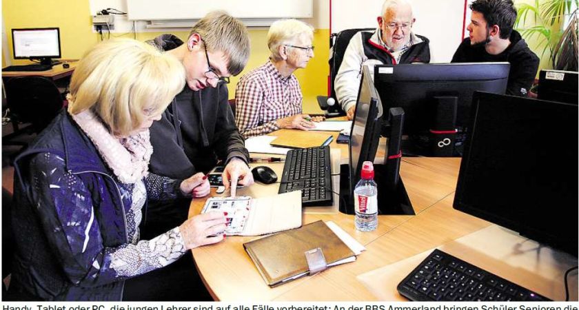 Am PC werden Schüler zu Lehrern