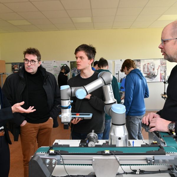 Landrätin Karin Harms zu Besuch in unserer Schule