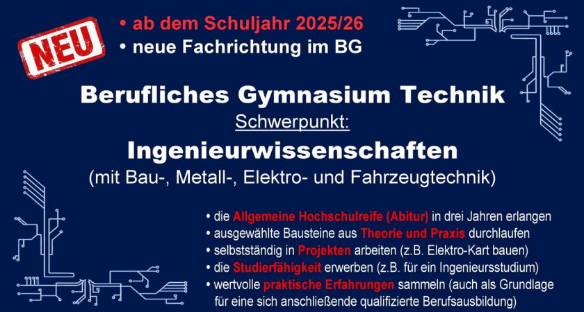 Berufliches Gymnasium Technik