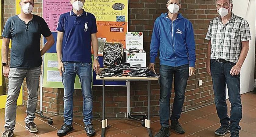 Handys helfen Hummeln
