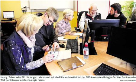 Am PC werden Schüler zu Lehrern