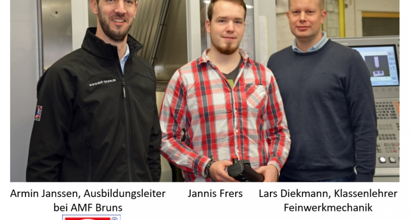 Deutschlands bester Feinwerkmechaniker kommt aus dem Ammerland!