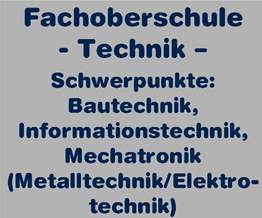 Infotag Fachoberschulen Technik