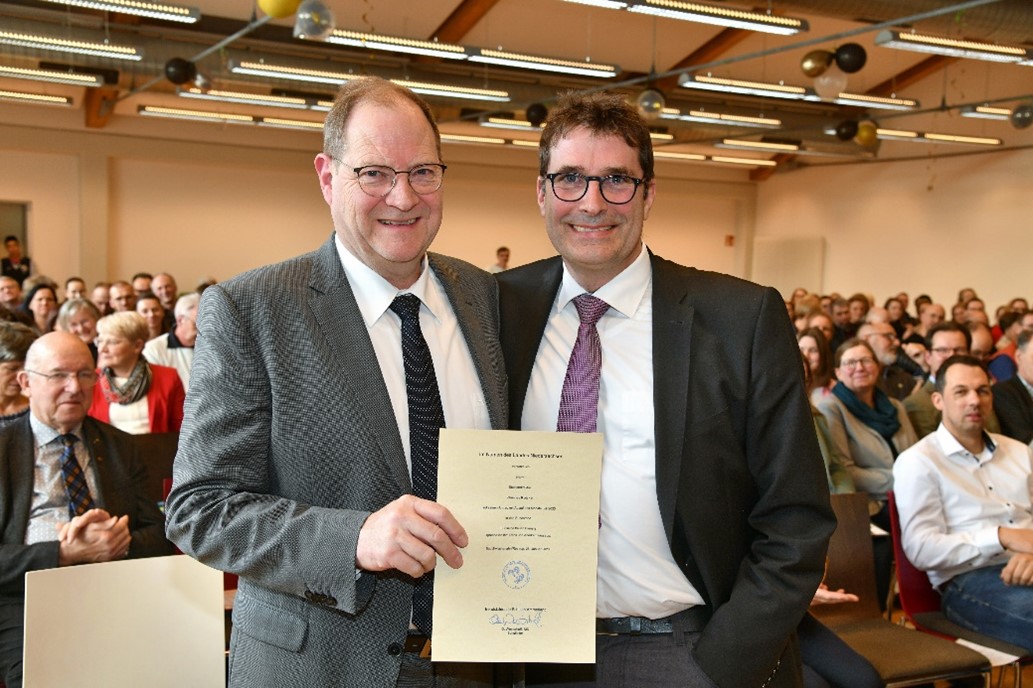 Johannes Robke, der stellvertretende Schulleiter der BBS Ammerland wurde vergangene Woche in den Ruhestand verabschiedet.